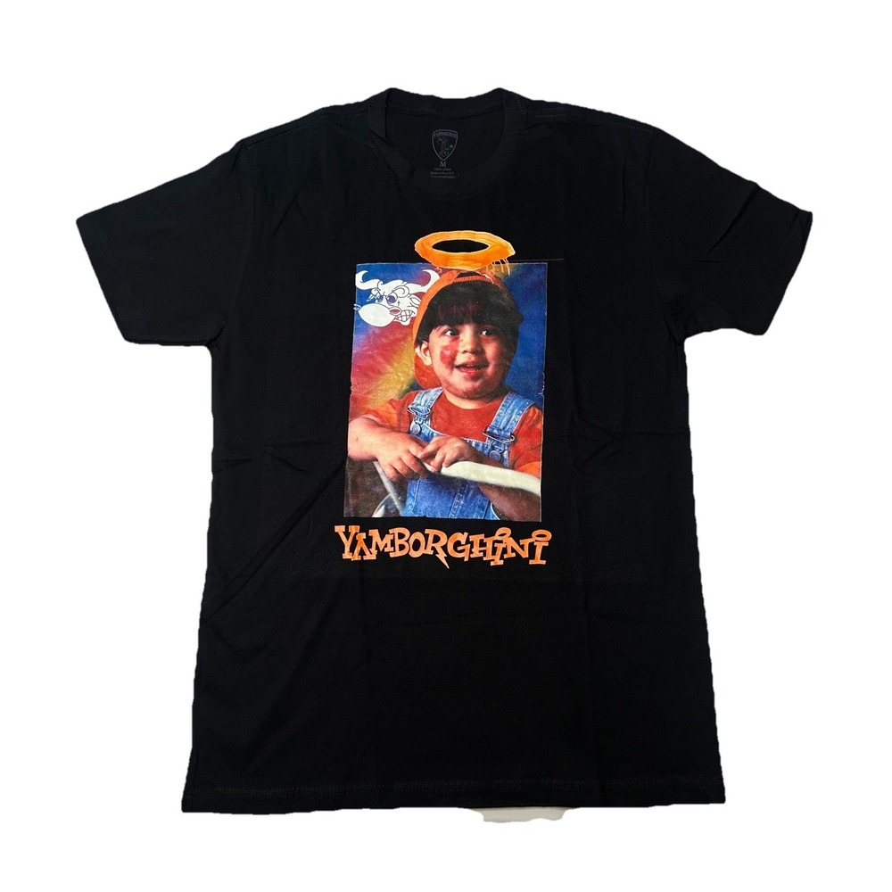 Yarmborghini Yams Day 2019 Black Shirt Men's Medium NY Exclusive Barclays AWGE